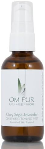 Om Pur Clary Sage Lavender Clarifying Toning Mist