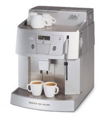 Solis Master Top Silber 2-Tassen-Kaffee-Vollautomat der Profiklasse