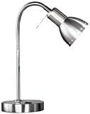 Honsel Leuchten 92011 Honsel Tischleuchte aluminiumfarbig/chrom
