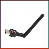 150Mbps Mini USB Wireless WiFi Network Card 802.11n/g/b w/Antenna LAN Adapter