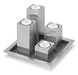 Blomus Edo 5 Piece Square Tealight Holder Set Candelabra