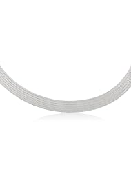 Foxtail Mesh Bracelet in Silver