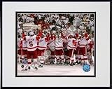 Photo File Detroit Red Wings Nicklas Lidstrom 2008 Stanley Cup Framed 8x10 Photo