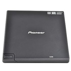 Pioneer DVR-XD09 External Slim Portable USB 2.0 DVD/CD Writer