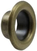Springfield Leather Company 5/16" Antique Brass Plate Short Eyelets 100 Pack