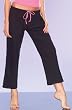 Womens Jersey Yoga Capri Pant by City Lights in your choice of color