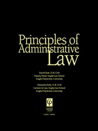 City Travel Guides Discounted  Books : Principles Of Administrative Law