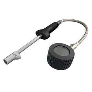 Accutire MS-5515B Truck and RV Digital Tire Gauge with LED Light and Bleed Button