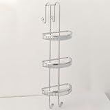 (CB7002) Three Shelf Shower Caddy - Chrome