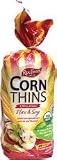 Real Foods Corn Thins Organic Flax & Soy 5.3 oz. (Pack of 6)