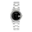 Gucci Women's Silver-Tone G-Round Bracelet Watch #YA101505