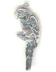 Silverflake -Sterling Silver Charms- Parrot_1