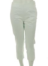 Jones New York Plain Front Cropped Pant