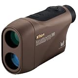 New Nikon Inc Riflehunter 550 Brown Rangefinder Incline Decline Technology One-Handed Operation