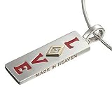 LOVE Made in Heaven (TM) Pendant with Red Enamel and Diamonds