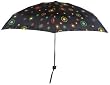 Leighton, Paris Umbrella (Rasta Dot Pattern)