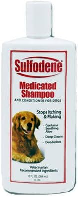 Wellmark International 7708 Sulfodene Medicated Dog Shampoo, 8-oz. - Quantity 24