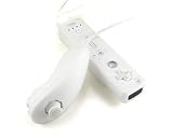 Nintendo Wii Remote Control Nunchuck Silicone Skin - Clear