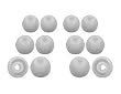 2 Sets, S/M/L Clear + Earphones Plus Brand Replacement Ear Cushions, Earbuds for Sound Isolating Earphones. PLUS Free Sample Pair of Earphones Plus Brand Memory Foam Ear Cushions.