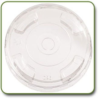 Bgreen's 100% Biodegradable, 100% Compostable PLA Cold Cup Lid for 12oz - 24oz Cups (Package of 50)
