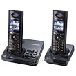 Panasonic KX-TG8232B DECT 6.0 Expandable Dual Handset Digital Cordless Phone System with Color LCD, Caller ID & Answering System