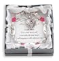Live, Love, Laugh Silver & Crystal Expressively Yours Bracelet