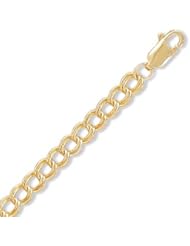 8" 14/20 Gold Filled Small Charm Chain Bracelet Size = 8