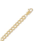 7 14 20 Gold Fill Small Charm Chain Bracelet