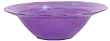 Colorful Recycled Art Glass Large Grape Saturn Bowl 14"D, 4"H