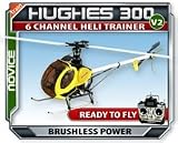 Hughes 300 RTF Electric RC Helicopter, NEW!