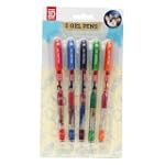 One Direction (1D) 5 Gel Pens - Colour