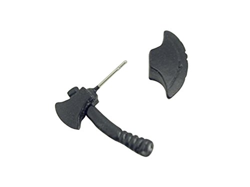 MAKIYO Special Cool Stylish Punk Rock Stereo Axe Earring Unique Ear Stud - Only One Ear (Axe Earring)
