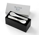 Mother of Pearl Spoon Gift Box, 2 x 4-inch spoons