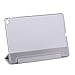iPad Air 2 Case,THZY iPad Air 2 Smart Cover+Transparent Back Cover Apple iPad Air 2 (iPad 6) 2014 Model Ultra Slim Lightweight Stand with Smart Cover Auto Wake/Sleep (Silver Grey)