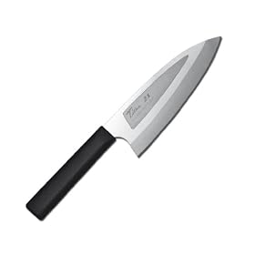 Forever - Titanium Silver Dimple C - Couteau de chef � lame de 16 cm en alliage de titane double couche �pais de 1,85 mm