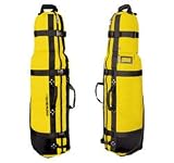 Club Glove The Burst Proof with Wheels II Travel Cover (For Stand Bag) Free Stiff Arm : Yellow