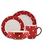 Spode Baking Days 4 Piece Place Setting- Dinner Plate, Salad Plate and Café Mug, Green