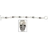 Skulls - Sterling Silver Bracelet