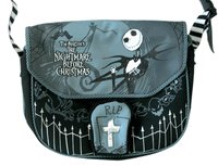 Disney Nightmare Before Christmas Messenger Bag w/ ipod pocket