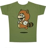 TS176 Mario Tanuki Suit T-Shirt Nintendo Raccoon Super Mario Bros. 3