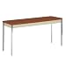Sandusky Lee AT7236-PU Putty Powder Coat Activity/Utility Table with Oak Top, 29" Height x 72" Width x 36" Depth