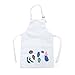 Opromo Colorful Cotton Canvas Kids Aprons and Hat Set, Party Favors(S-XXL)