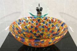 Colorful Mosiac Glass Vessel Sink BGS06 31OmMMHcA L Colorful Mosiac Glass Vessel Sink BGS06