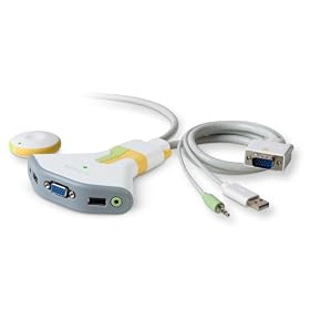 Belkin Switch2 KVM for PC - USB Only With Audio