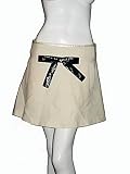 JILL STUART Bruna Mini Skirt in Champagne