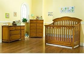 Simmons Kids Furniture Serenade Nursery Collection Hazelnut by Costco