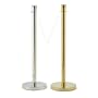 AARLB7 POST,STYLE,ROPE,FORM-A-LINE,BRASS