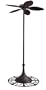 Hunter 20523 Oasis Patio Fan with 54-Inch Five-Blade, New Bronze