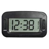 JUMBO DIGITAL CLOCK INC BATTERY Shows hours, minutes, month and date