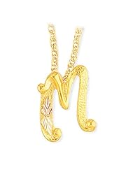 Black Hills Gold Necklace - Initials Necklace
